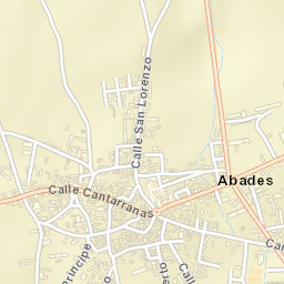 Abades Street Map