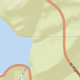 U.S. 191, Ashley National Forest, Dutch John Street Map
