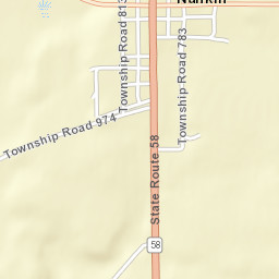 Nankin Ohio Street Map