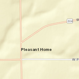 Pleasant Home Ohio Street Map