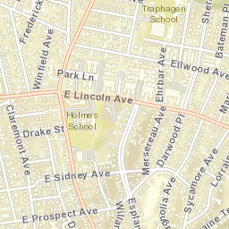 Pinckney Heights New York Street Map