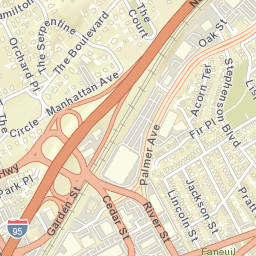 Homestead Park New York Street Map