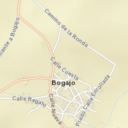 Bogajo Street Map