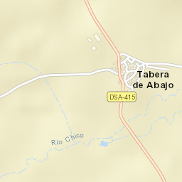 Tabera de Abajo Street Map