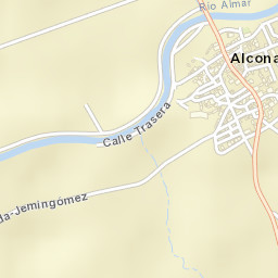 Alconada Street Map