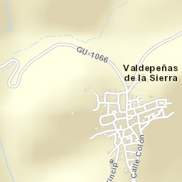 Valdepeñas de la Sierra Street Map