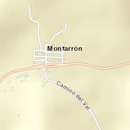 Montarrón Street Map