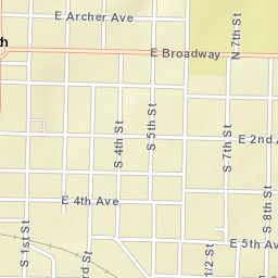 101-199 North 2nd Street, Monmouth, IL Street Map