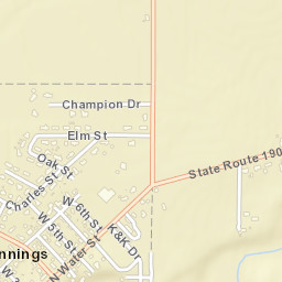 Fort Jennings Ohio Street Map