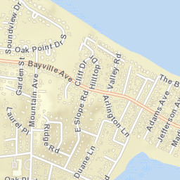 Bayville New York Street Map
