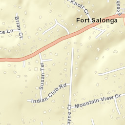 Fort Salonga New York Street Map