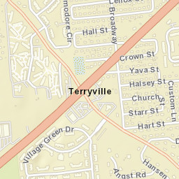 Terryville New York Street Map