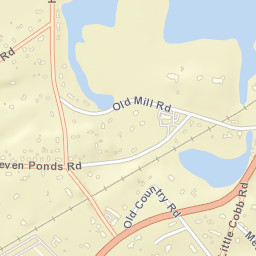 Water Mill New York Street Map