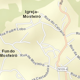 Mosteirô Street Map