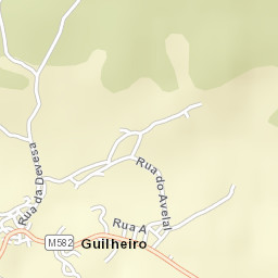 Guilheiro Street Map