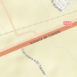 Calzada de Don Diego Street Map