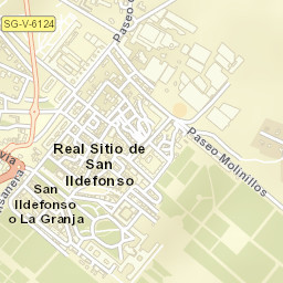 San Ildefonso Street Map