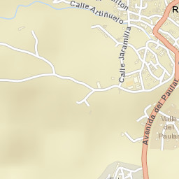 Rascafría Street Map