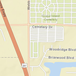 2400-2662 Lakewood Drive Grand Island Street Map