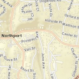Northport New York Street Map