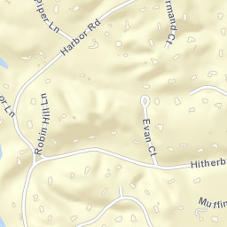 Head of the Harbor New York Street Map