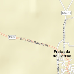 Freixeda do Torrão Street Map