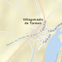 Villagonzalo de Tormes Street Map