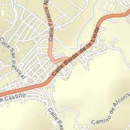 Alcorisa Street Map