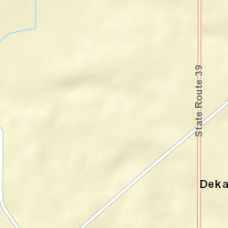 Dekalb Ohio Street Map