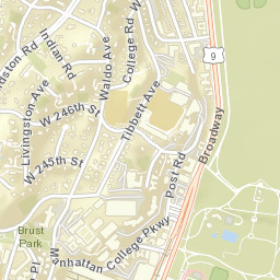 Fieldston New York Street Map