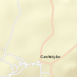 Casteição Street Map