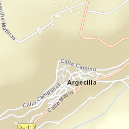 Argecilla Street Map