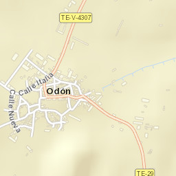Odón Street Map