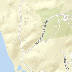 Cove Neck New York Street Map