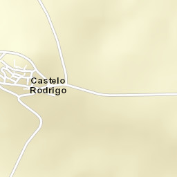 Castelo Rodrigo Street Map