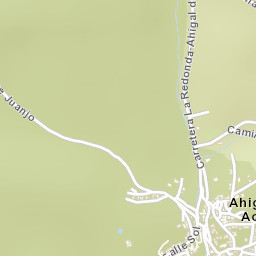 Ahigal de los Aceiteros Street Map