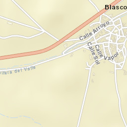 Blascosancho Street Map