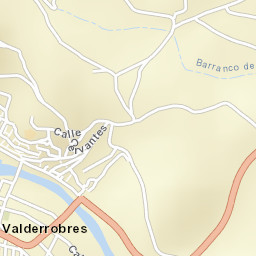 Valderrobres Street Map