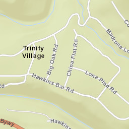 Trinity Village California Street Map