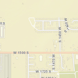 1501-1549 South 1600 West, Woods Cross Street Map