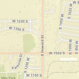 1032 W 1400 S Woods Cross UT Street Map
