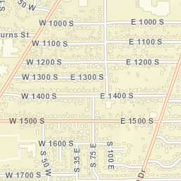 1-21 E 1200 S Bountiful UT 84010 Street Map