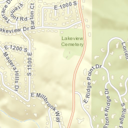 1274-1528 Bountiful Boulevard, Bountiful Street Map