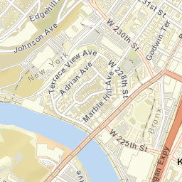 Kings Bridge New York Street Map