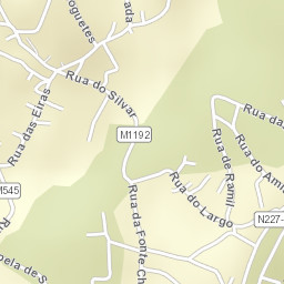 Vila Chã Street Map