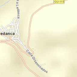 Ledanca Street Map