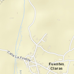 Fuentes Claras Street Map