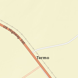 Termo California Street Map