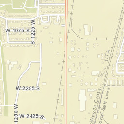 2040-2044 South 925 West Woods Cross UT Street Map