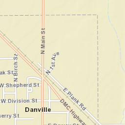203 E Michigan Ave Danville IA Street Map